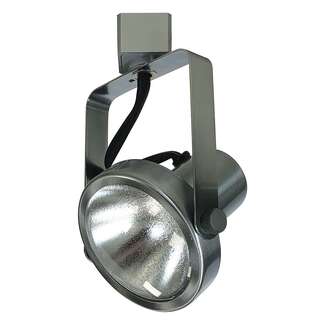 Nora Lighting NTH-107N Gimbal Ring Line Voltage Track Head- Natural Metal