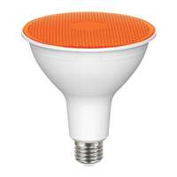 Amber Color 11.5 Watt - 90 Degree Wet Rated - Dimmable PAR38 LED Satco Lighting