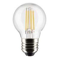 5.5 Watt - 500 Lumens 4000K - 90 CRI - Clear Wet Rated - Dimmable G16.5 Filament LED Satco Lighting
