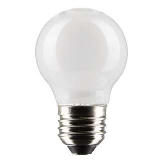 5.5 Watt - 500 Lumens 2700K - 90 CRI Dimmable - Wet Rated G16.5 LED Filament White Satco Lighting