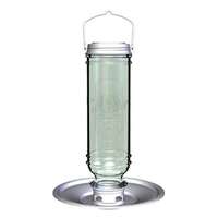 Songbird Vintage Bottle Bird Feeder 1.4 LB Seed Capacity