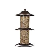 17&quot; Panorama Bird Feeder 2 Seed Compartments