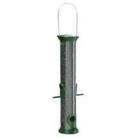15&quot; Forest Green Mixed Seed Bird Feeder Droll Yankees