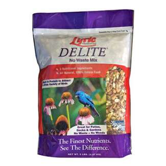 5 LB Delite Mix Bird Food Bag 5 Nutritional Ingredients