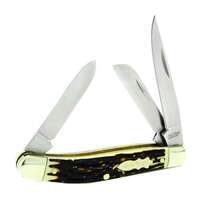 Schrade Uncle Henry Signature Premium Stocket Pocket Knife - 3 Blades