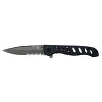 Serrated Edge Evo Folding Pocket Knife 3.43&quot; Single Blade