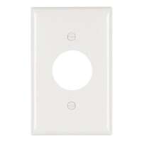 30 Pack - White Single Outlet Wall Plates - 1 Gang
