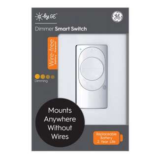 White - C By GE Wireless Dimmer/ Light Smart Switch Control
