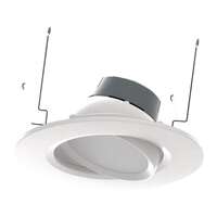 6" - LED - 2700K-5000K 11 Watt - 1,100 Lumens Dimmable - Wet Rated Retrofit - Medium Base Gimbal RAB Lighting