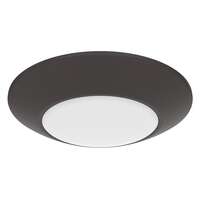 6" - LED - 3000K 12 Watt - 750 Lumens Dimmable - Damp Rated Bronze Finish RAB Lighting