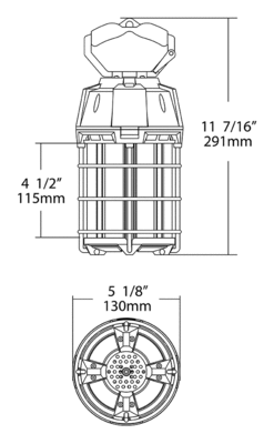 TEMP-100-850/25CP Dimensions