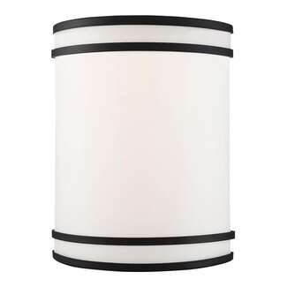 9"x11" - LED - 3000K-5000K 10 Watt - 800-900 Lumens Dimmable - Damp Rated Black Finish Nuvo Lighting