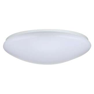 19&quot; - LED - 3000K-5000K 32.5W - 2,527-2,732 Lumens Motion Sensor - Damp Rated White Acrylic Lens Nuvo Lighting