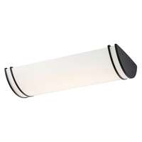 25" - LED - 3000K-5000K 26 Watt - 2,000-2,200 Lumens Dimmable - Damp Rated Black Finish Nuvo Lighting