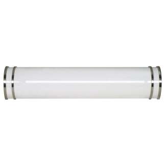 25" - LED - 3000K-5000K 26W - 2,000-2,200 Lumens Dimmable - Damp Rated Brushed Nickel Finish Nuvo Lighting
