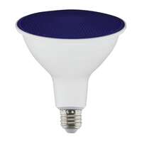 Blue Color 11.5 Watt - 90 Degree Wet Rated - Dimmable PAR38 LED Satco Lighting