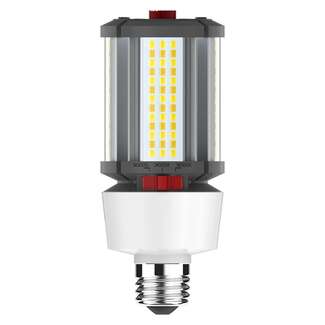 12W-18W - 3000K-5000K 1,680-2,520 Lumens Post Top - 100-277V LED - Medium Base Satco Lighting