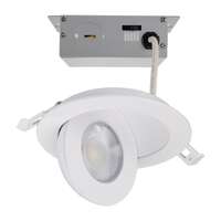 4" - LED - 2700K-5000K 9 Watt - 650 - 750 Lumens Dimmable - 36&amp;deg; Beam Back-Lit - Remote Driver Satco Lighting