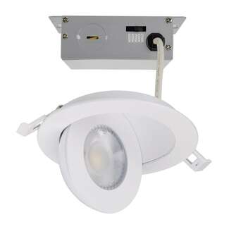 4" - LED - 2700K-5000K 9 Watt - 650 - 750 Lumens Dimmable - 36&amp;deg; Beam Back-Lit - Remote Driver Satco Lighting