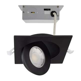 4" - LED - 2700K-5000K 9 Watt - 650 - 750 Lumens Dimmable - 36&amp;deg; Beam Back-Lit - Remote Driver Satco Lighting