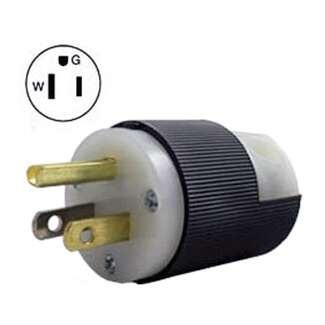8ft Cord with Straight Blade Plug