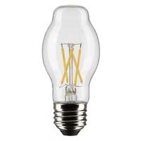5 Watt - 450 Lumens 2700K - 90 CRI - Clear Wet Rated - Dimmable BT15 Filament LED Satco Lighting