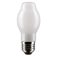 8 Watt - 800 Lumens 2700K - 90 CRI - White Wet Rated - Dimmable BT15 Filament LED Satco Lighting