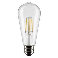 5 Watt - 800 Lumens 4000K - 90 CRI - Clear Wet Rated - Dimmable ST19 Filament LED Satco Lighting