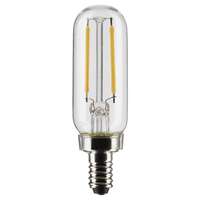 3.2&quot; - T6 Filament LED 2.8 Watt - 200 Lumens 2700K - 90 CRI - Clear Wet Rated - Dimmable Satco Lighting
