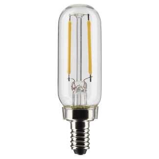 3.2" - T6 Filament LED 2.8 Watt - 200 Lumens 4000K - 90 CRI - Clear Wet Rated - Dimmable Satco Lighting