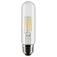 5&quot; - T10 Filament LED 5.5 Watt - 450 Lumens 2700K - 90 CRI - Clear Wet Rated - Dimmable Satco Lighting