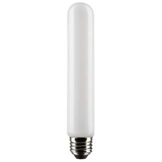 7.2" - T9 Filament LED 8 Watt - 700 Lumens 3000K - 90 CRI - Frosted Wet Rated - Dimmable Satco Lighting