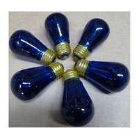 11 Watt - S14 Transparent Blue Finish Incandescent 4,000 Hours Service Guaranteed