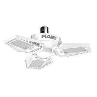 65W - 8,000 Lumens 5000K - Medium Base Damp Rated - Not Dimmable Multi-Beam LED - 120-277V RAB Lighting