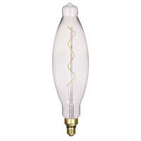 4 Watt - 200 Lumens Amber - 90 CRI - Clear Wet Rated - Dimmable BT38 Filament LED Satco Lighting