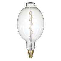 4 Watt - 200 Lumens Amber - 90 CRI - Clear Wet Rated - Dimmable BT56 Filament LED Satco Lighting
