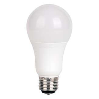 3W/9W/12W - 1,050 Lumens 2700K - 90 CRI Damp - Non-Dimmable 3-Way A19 LED Satco Lighting
