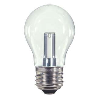 1.4 Watt - 36 Lumens 2700K - A15 LED - Clear 80 CRI - Non-Dimmable Satco Lighting