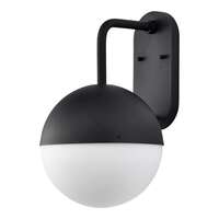 10" - LED - 3000K 10 Watt - 550 Lumens Matte Black Finish Opal White Glass Nuvo Lighting