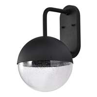10" - LED - 3000K 10 Watt - 550 Lumens Matte Black Finish Clear Seeded Glass Nuvo Lighting