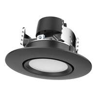 4" - LED - 2700K-5000K 7.5 Watt - 600 Lumens Dimmable - 60&amp;deg; Beam Gimbaled Retrofit - Medium Base Satco Lighting