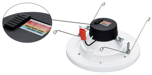 Color Temperature Selection Switch on the S11846 LED lamp
