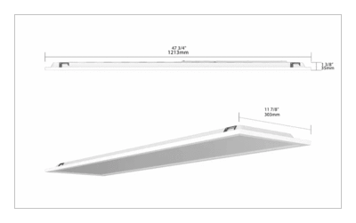 T34FA-1X4 Dimensions