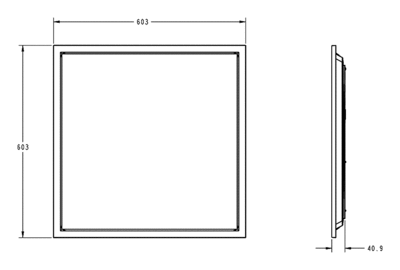 T34FA-2X2/E Dimensions