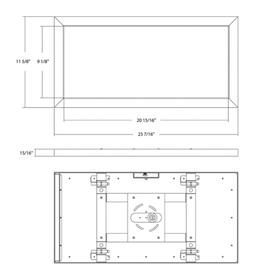 SMPFA1X2RT22UNVTW Dimensions