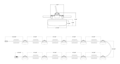 STRING34-100 Dimensions