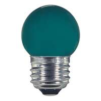 1.2 Watt - Medium Base Green - S11 LED Non-Dimmable Satco Lighting