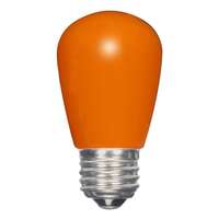 1.4 Watt - Medium Base Orange - S14 LED Non-Dimmable Satco Lighting