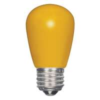 1.4 Watt - Medium Base Yellow - S14 LED Non-Dimmable Satco Lighting