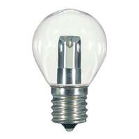 1 Watt - Intermediate Base 2700K - S11 LED 80 CRI - Clear Satco Lighting